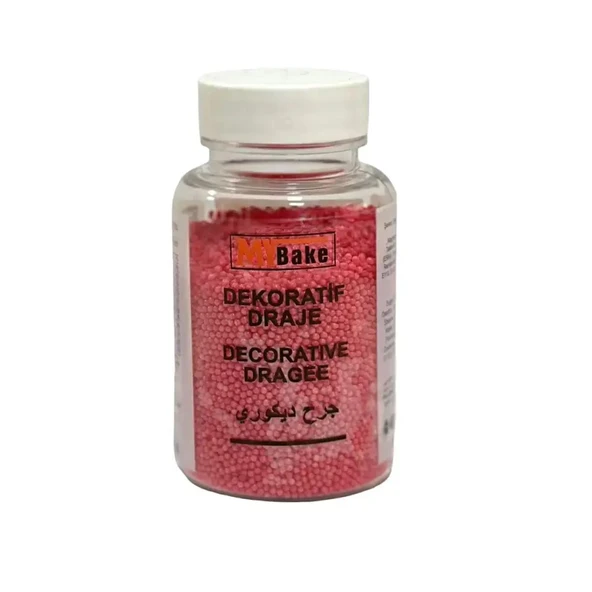 BONCUK ŞEKER MY BAKE 200 GR 2 MM KIRMIZI ürün görseli