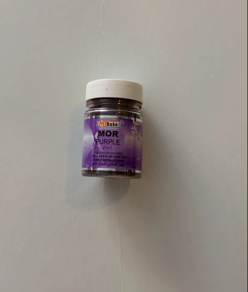 TOZ SİM  METALİK MY BAKE 10 GR  MOR ürün görseli