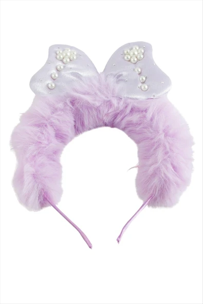 Fiyong Saten Tüylü Taç - Resim 2