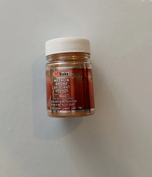 TOZ SİM  METALİK MY BAKE 10 GR BRONZ ürün görseli