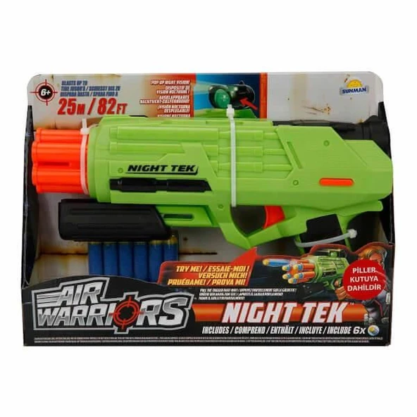 Işıklı Dürbünlü Air Warriors Night Tek Silah - Resim 4