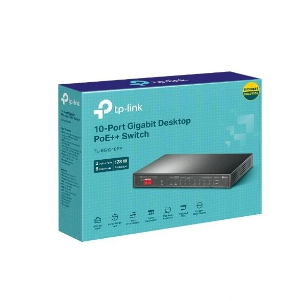 Tp Festa Tl-sg1210pp 123w 8ge Poe Switch,2ge Uplin - Resim 3