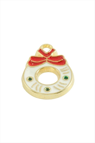 Yılbaşı Simiti Mineli Kolye Ucu 1 Adet - Resim 2