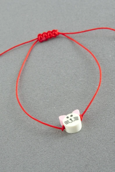 Hayvancık Makrome İp Bileklik - Resim 2