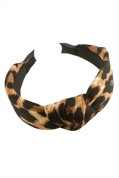Leopar Desenli Fiyong Taç - Resim 4