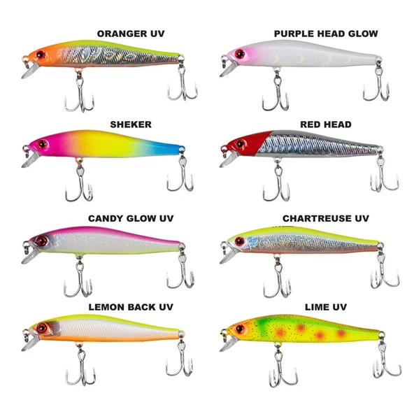 RYUJI BOSS MINNOW 7CM 5GR SUNİ YAPAY YEM MAKET BALIK ürün görseli 1