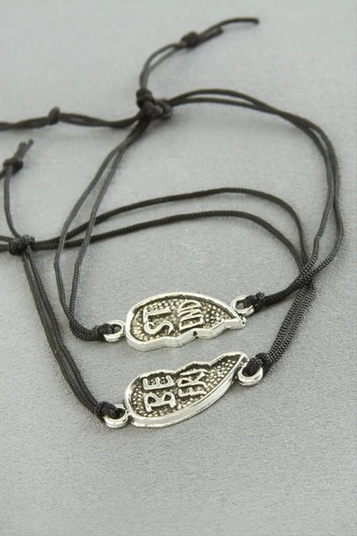 Best Friends Arkadaş Deri Bileklik - Resim 2