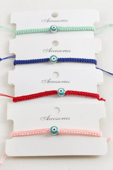 Nazar Makrome Örgülü Bileklik ürün görseli