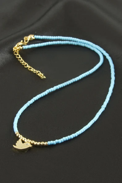 Karışık Figürlü Miyoki Boncuk Kolye 1 Adet - Resim 8