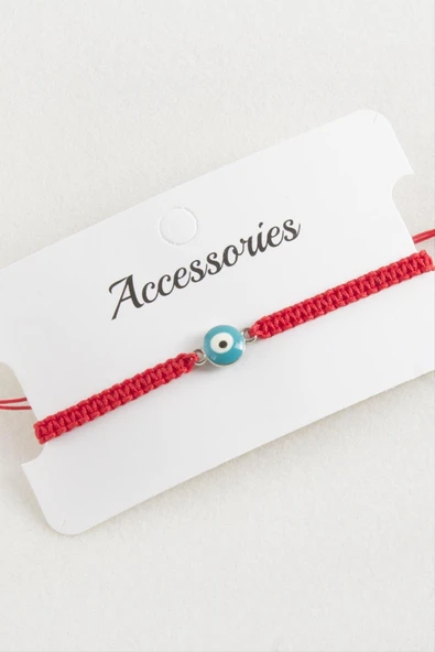 Nazar Makrome Örgülü Bileklik - Resim 5