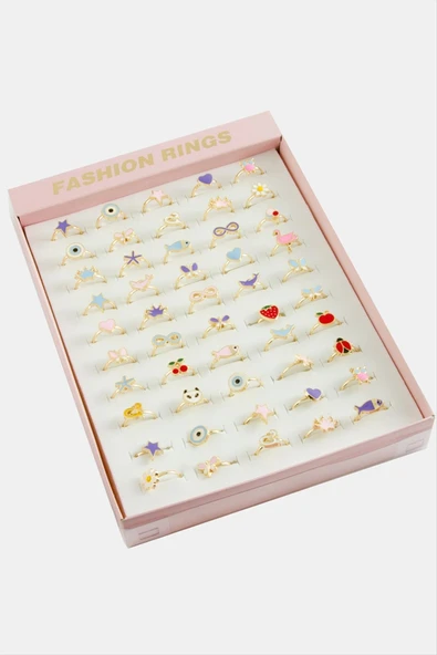 Karışık Mineli Yüzük 1 Adet - Resim 5