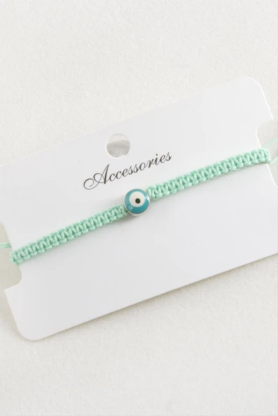 Nazar Makrome Örgülü Bileklik - Resim 3