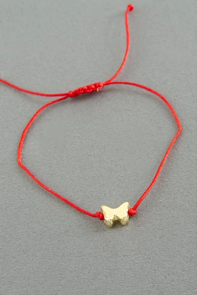 Kelebek Makrome İp Bileklik ürün görseli