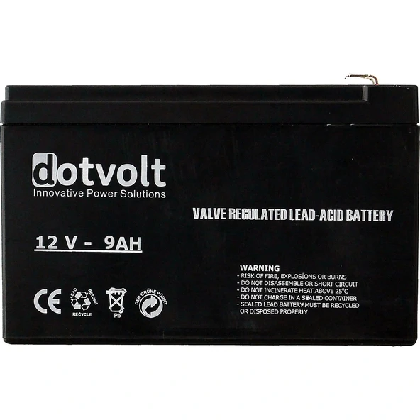 Dotvolt 12v 9ah Ups Akü ürün görseli 1