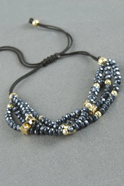 4'lü Karışık Kristal Bileklik - Resim 6