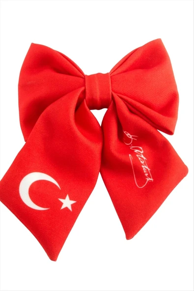 23 Nisan 19 Mayıs Türk Bayraklı Fiyong Otamatik Toka - Resim 3