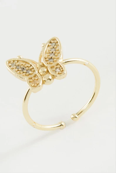 Kelebek Taşlı Yüzük ürün görseli