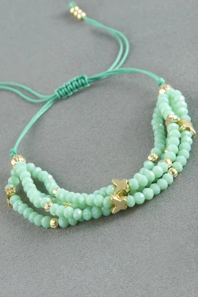 4'lü Karışık Kristal Bileklik - Resim 8