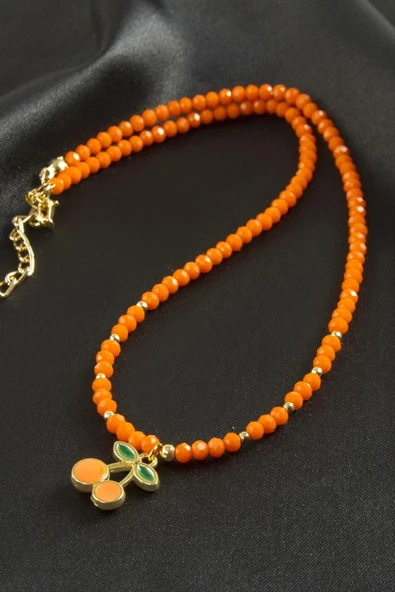 Karışık Kristal Kolye 1 Adet - Resim 5