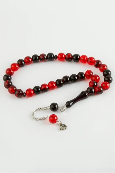 Renkli Plastik Tesbih 9 mm - Resim 2