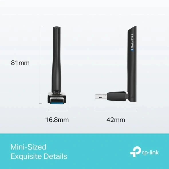 Tp-link Ub500 Plus Bluetooth 5.3 Nano Usb Adaptör - Resim 5