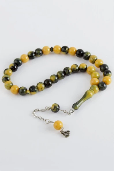 Renkli Plastik Tesbih 9 mm - Resim 11