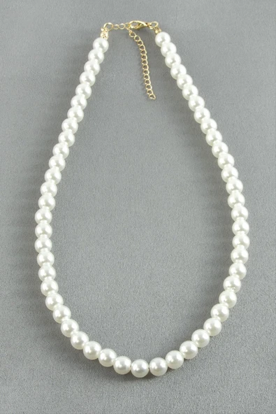 8 mm İnci Kolye - Resim 2