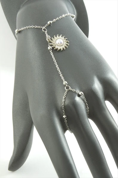 Papatya İnci Taşlı Şahmeran - Resim 2