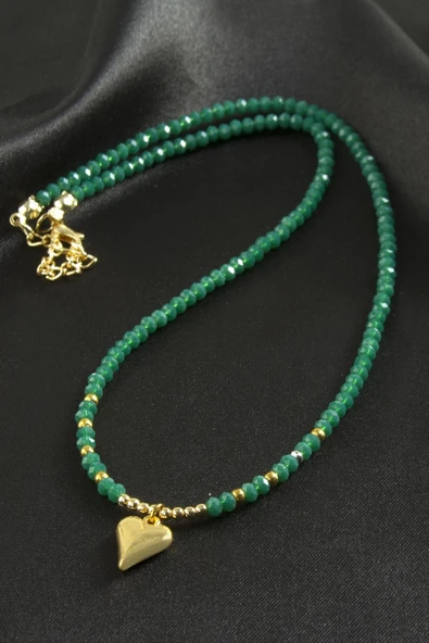 Karışık Kristal Kolye 1 Adet - Resim 10