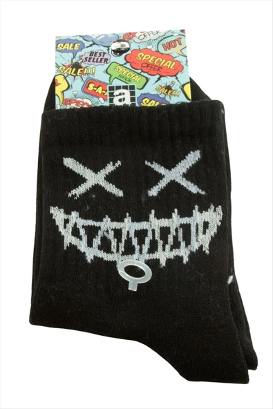 Canavar Kolej Çorap 8*28 - Resim 2