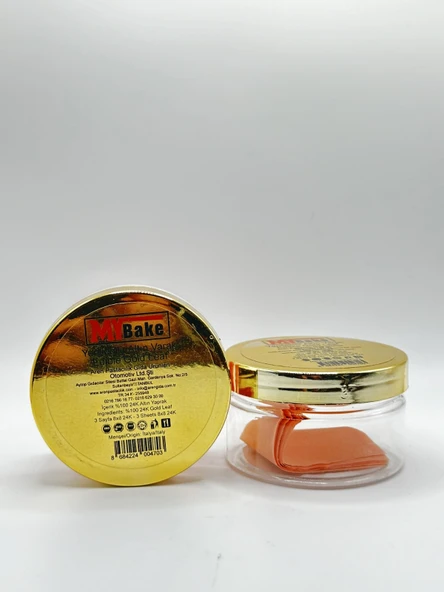 VARAK MY BAKE 3 YAPRAK 8X8 ALTIN ürün görseli