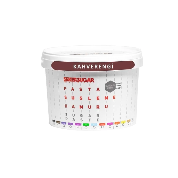 ŞEKER & SUGAR ŞEKER HAMURU 2,5 KG KAHVE ürün görseli
