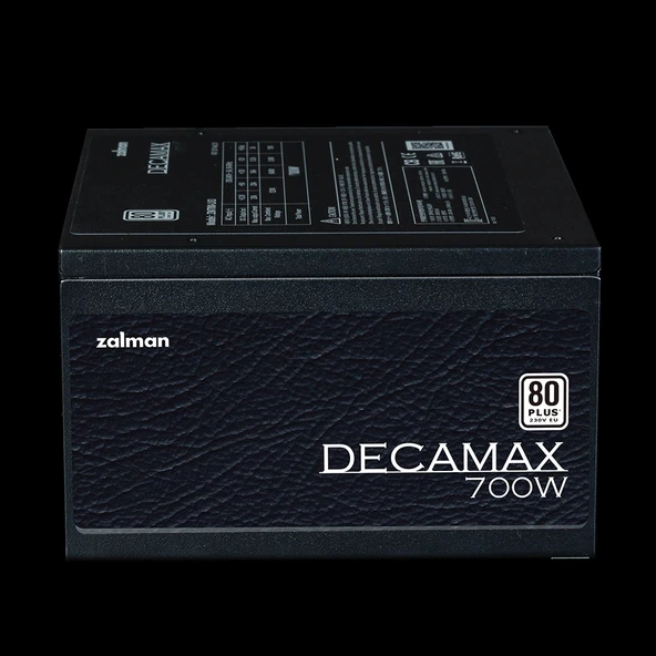 Zalman Decamax 700w Zm700-lx3 80+ Power Supply