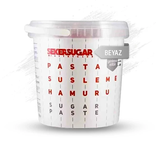 ŞEKER & SUGAR ŞEKER HAMURU 1 KG BEYAZ ürün görseli
