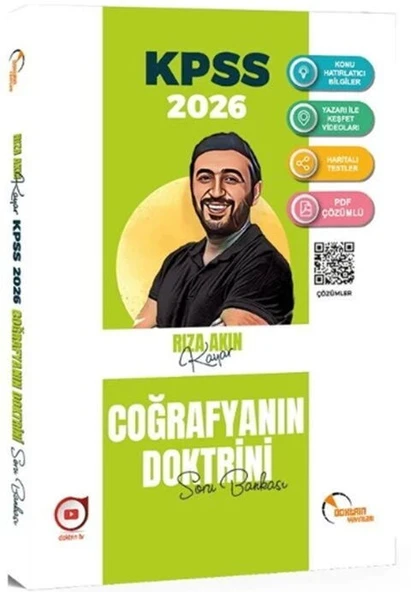 2026 KPSS Coğrafyanın Doktrini Çözümlü Soru Bankası Doktrin Yayınları ürün görseli 1