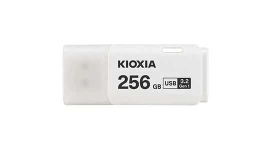 Kioxia 256gb U301 Beyaz Usb3.2 Gen1 Flash Bellek ürün görseli