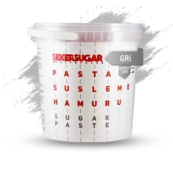 ŞEKER & SUGAR ŞEKER HAMURU 1 KG GRİ ürün görseli