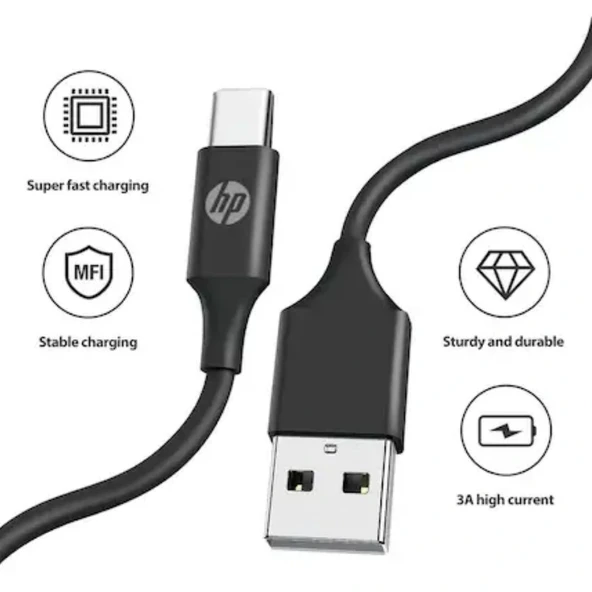 Hp Dhc-tc101-1m Usb3.0 Type-c Kablo - Resim 3