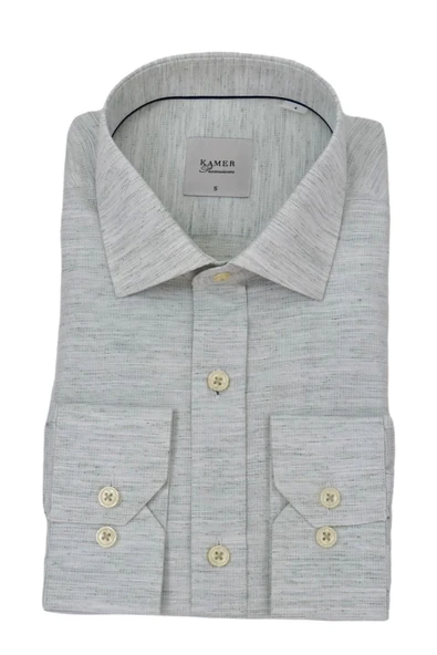 Erkek Klasik Uzun Kol Gömlek 4004 BGL-ST04752 - Resim 9