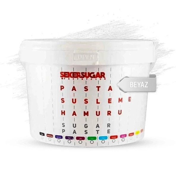 ŞEKER & SUGAR ŞEKER HAMURU 2,5 KG BEYAZ ürün görseli