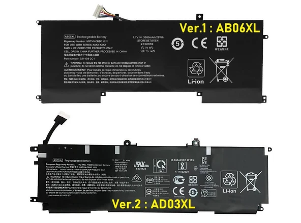 Hp  AB06XL  Notebook Bataryası Pili ürün görseli 1
