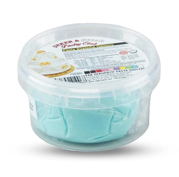 ŞEKER & SUGAR ŞEKER HAMURU 200 GR  BEBE MAVİ ürün görseli