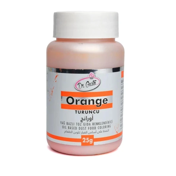 YAĞ BAZLI TOZ BOYA DR.GUSTO 25 GR TURUNCU ürün görseli