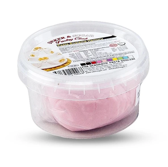 ŞEKER & SUGAR ŞEKER HAMURU 200 GR BEBE PEMBE ürün görseli