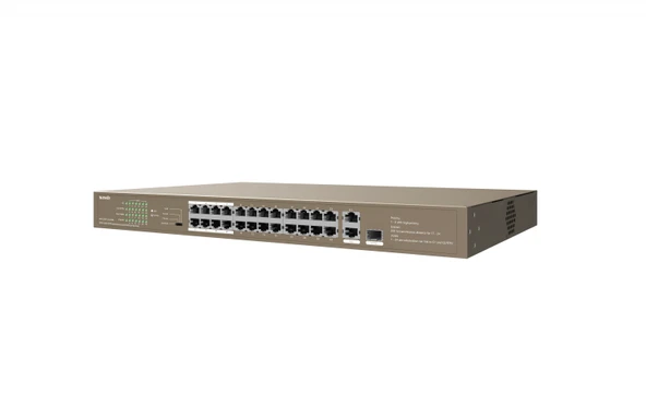 TENDA TEF1126P-24-250W 24PORT 10/100 YÖNETİLEMEZ POE SWITCH - Resim 4