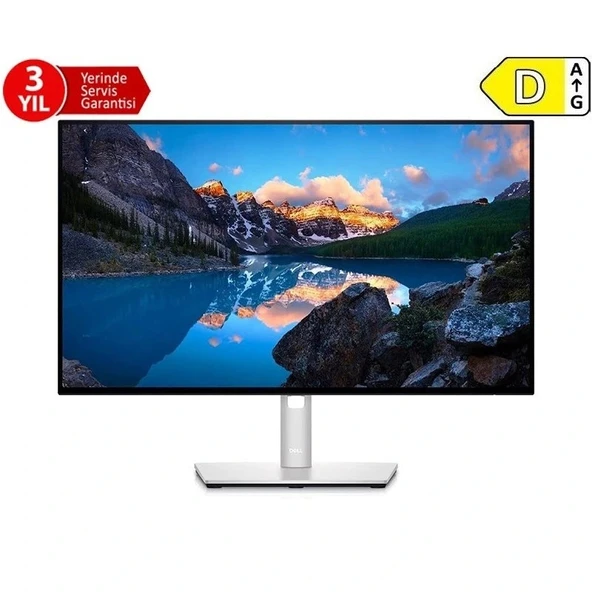 23.8 Dell Ultrasharp Fhd U2424he 5ms 120hz Hdmı+usb+dp Ips Pıvot monıtor - Resim 2