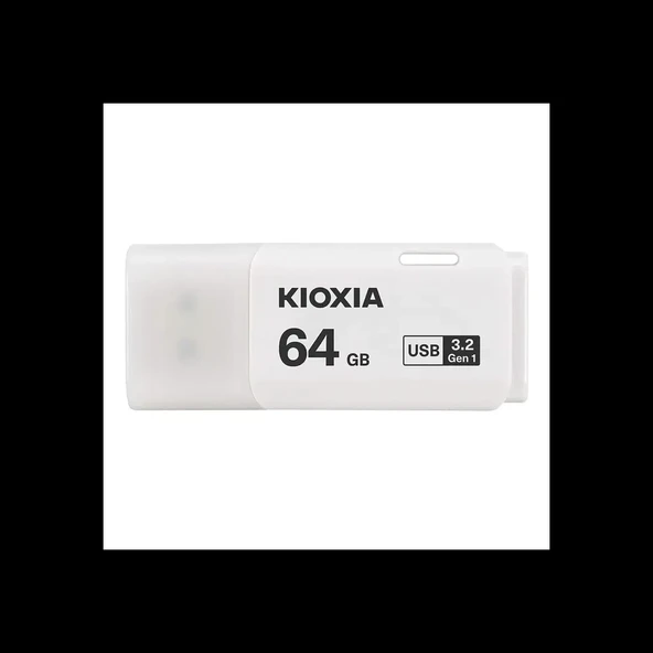 Kıoxıa U301w 64gb Usb 3.2 Gen1 Transmemory Flash Disk (beyaz) - Resim 2