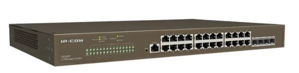 Ip-com G5328p-24-410w 24 Port Gıgabıt+ 4xgb Sfp Uplınk L3 Yönetilebilir 370w Poe Rackmount Swıtch - Resim 2
