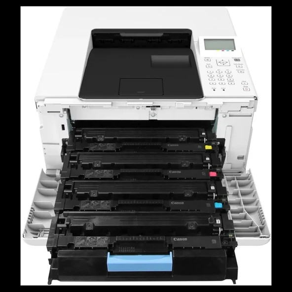 Canon  İ-sensys Lbp647cdw,  Wifi, Lan, Duplex, Renkli Lazer, Yazıcı (dakikada 25  Sayfa) Orijinal Tonerli - Resim 3