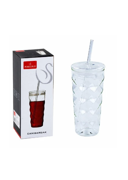 Porgold Bardak Cam Pipetli 480 ml ALXGB-480A ürün görseli 1